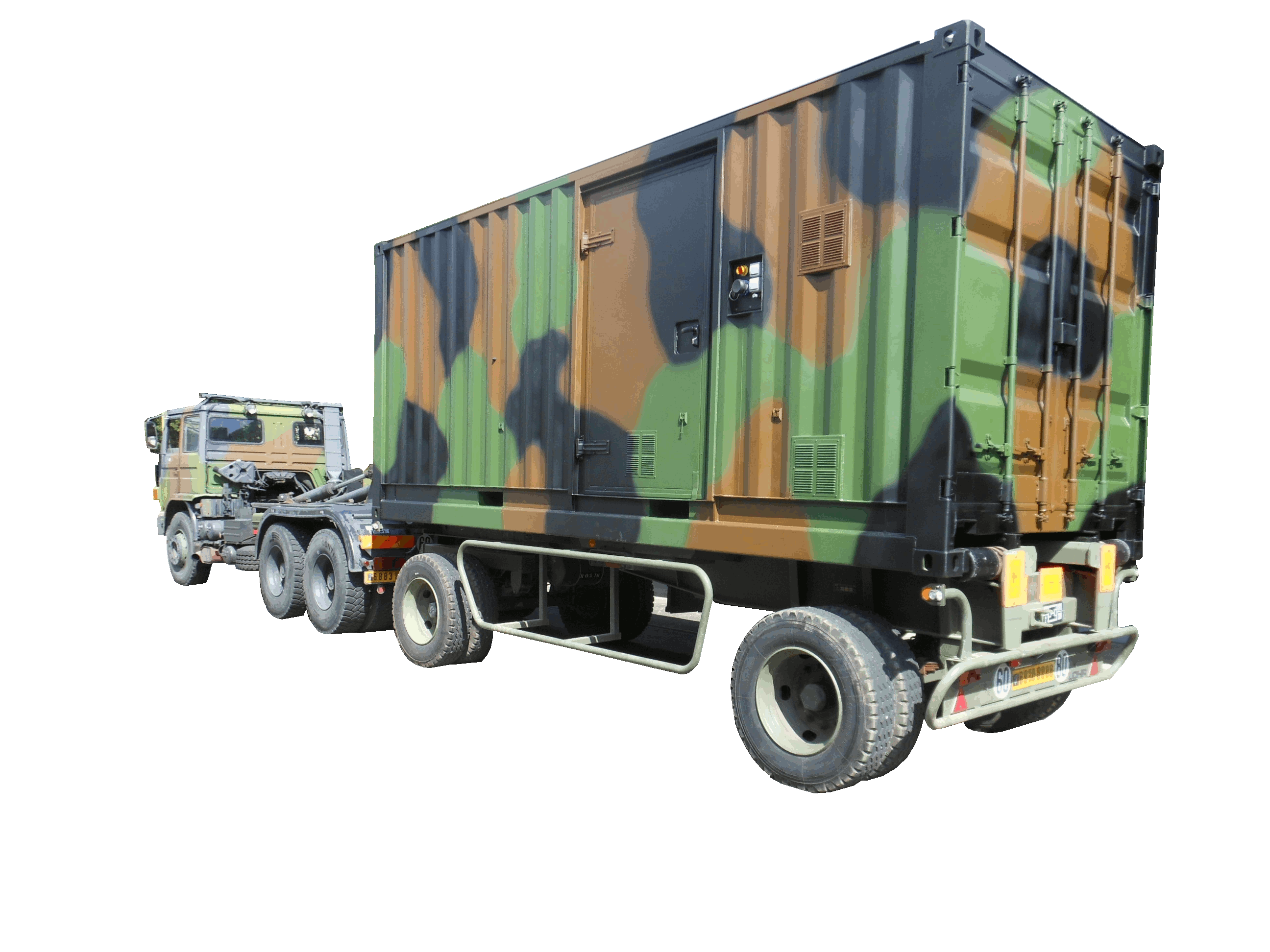 container militaire ampliroll CSC