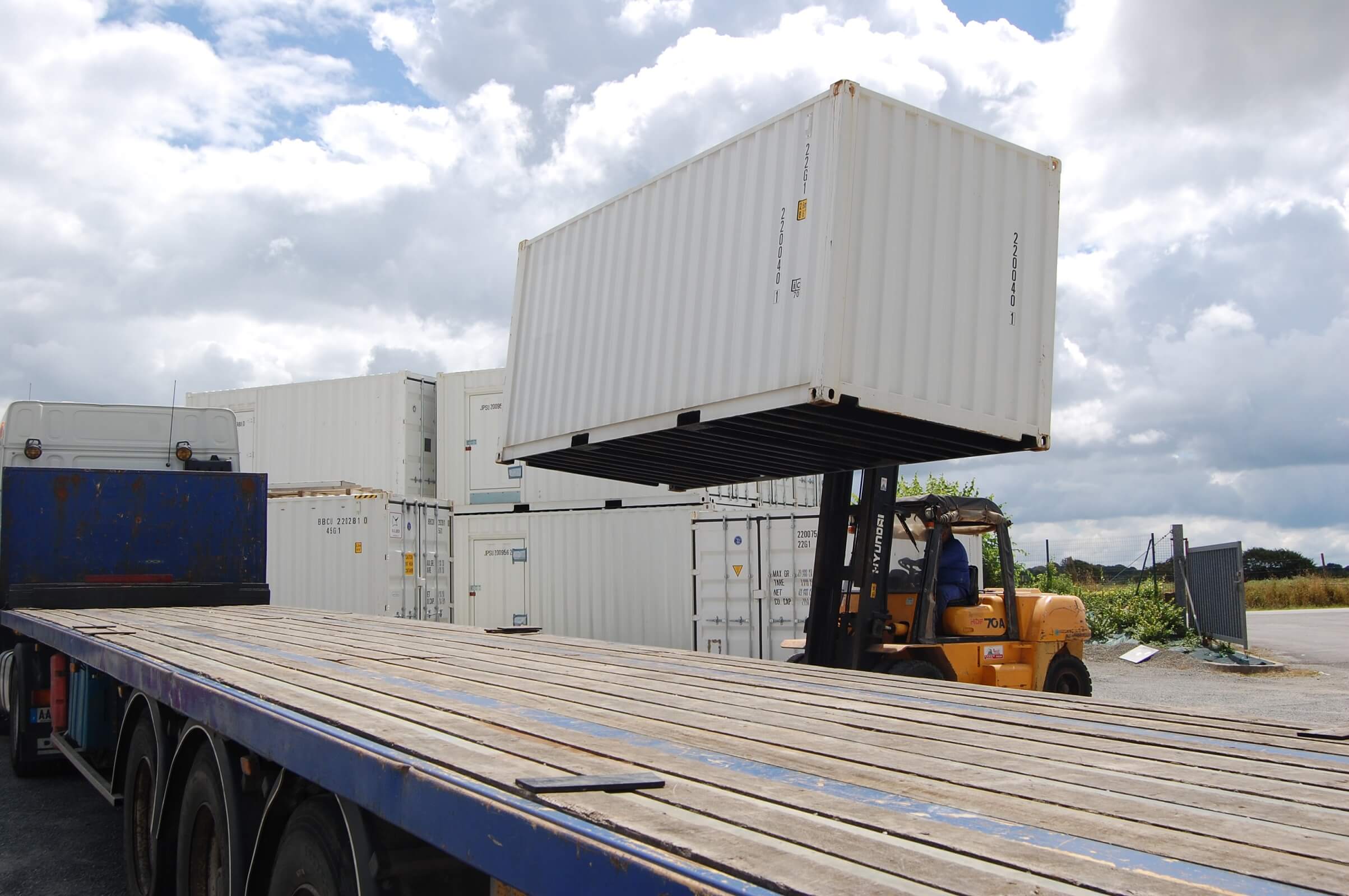 manutention container