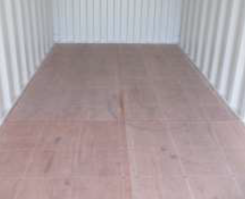 plancher bois origine container exemple