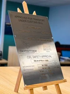 OXYMONTAGE Certifications