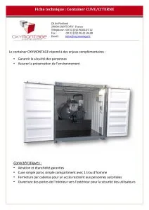 Technical sheet Visual Container_cuve
